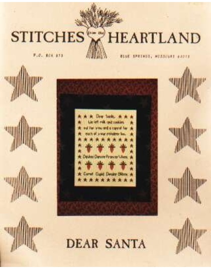 Dear Santa by Stitches from the Heartland