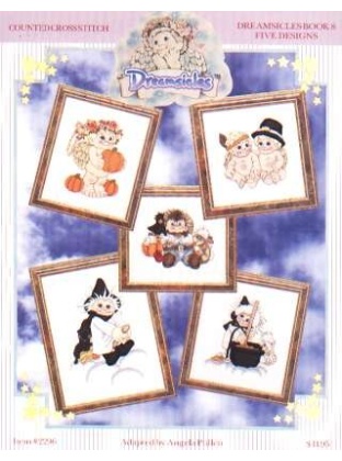 Dreamsicles book counted CrossStitch book 8, Five designs!!, 2296 LAST ONE