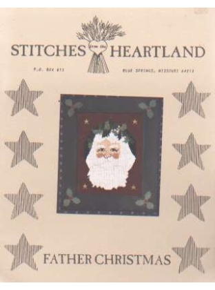 Father Christmas by Stitches from the Heartland