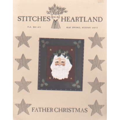 Father Christmas by Stitches from the Heartland