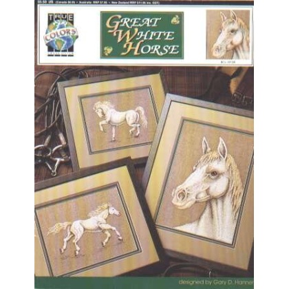 Great white horse CrossStitch booklet LAST ONE