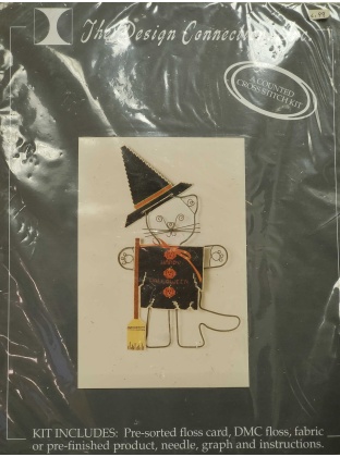 Happy Halloween Cat CrossStitch by The Design Connection