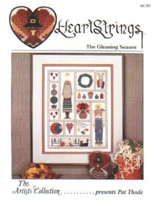 Heartstrings the Gleaning season by the Artists collection CrossStitch leaflet