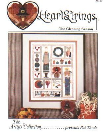 Heartstrings the Gleaning season by the Artists collection CrossStitch leaflet