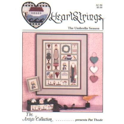 Heartstrings the Umbrella season CrossStitch booklet **LAST ONE**