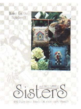 Home for the holidays I CrossStitch booklet, Sisters and best friends **LAST ONE**