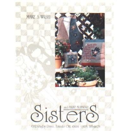 Make a wish! CrossStitch booklet by Sisters and best friends **LAST ONE**
