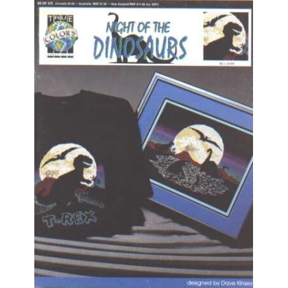 Night of the dinosaurs CrossStitch booklet LAST ONE