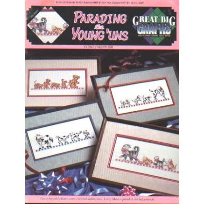 Parading the Young 'uns, featuing teddy bears, cows, cats, dalmations vcl-20035