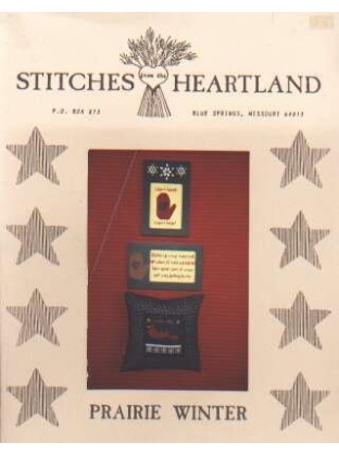 Prairie winter CrossStitch leaflet by Stitches from the Heartland **LAST ONE**