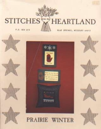 Prairie winter CrossStitch leaflet by Stitches from the Heartland **LAST ONE**