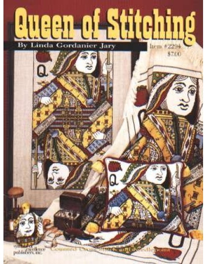 Queen of Stitching CrossStitch and needlepoint by Linda Cordanier Jary, 2294