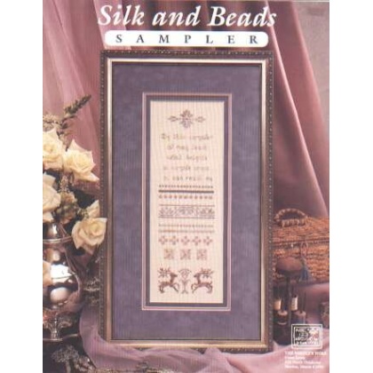 Silk and beads sampler by Dawn Lewis