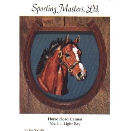 Sporting masters horse head cameo, No. 1 light bay