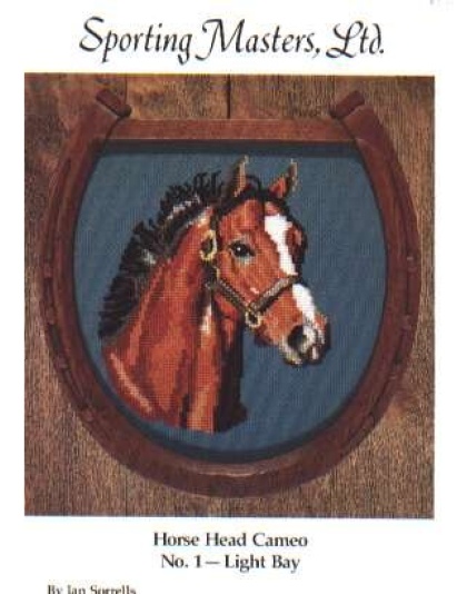 Sporting masters horse head cameo, No. 1 light bay