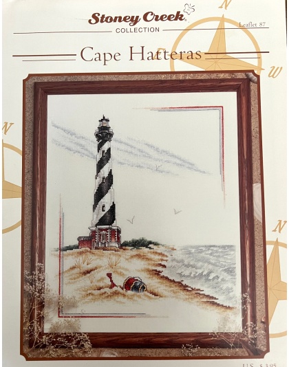 Stoney Creek Cape Hatteras beach CrossStitch leaflet 87 (1996)