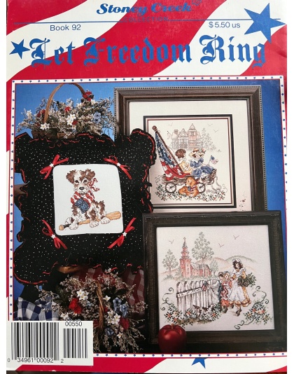 Stoney Creek Let Freedom Ring CrossStitch book 92 (1991)