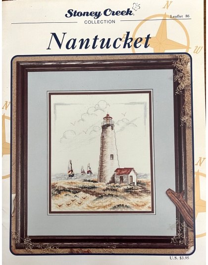 Stoney Creek Nantucket beach CrossStitch leaflet 86 (1996)