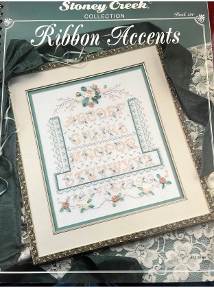 Stoney Creek Ribbon accents CrossStitch book 134 (1995)