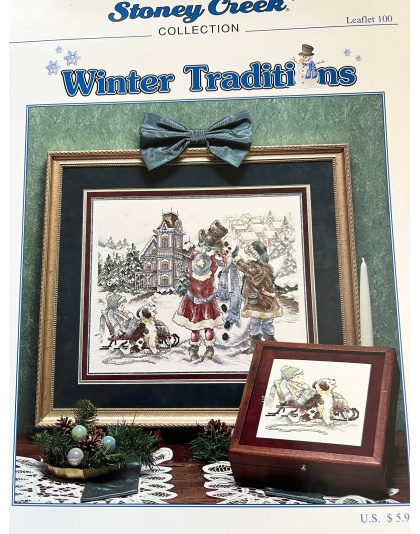 Stoney Creek Winter traditions CrossStitch leaflet 100 (1999)