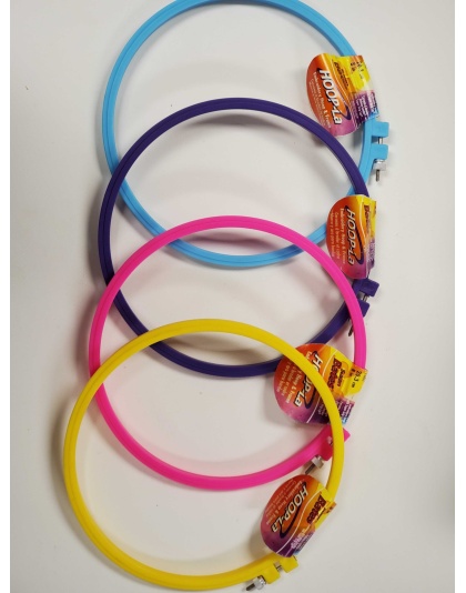 Susan Bates Hoop-La 8 Embroidery Hoops Bright Colors