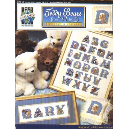 Teddy bears from A to Z alphabet sampler, bcl-10129