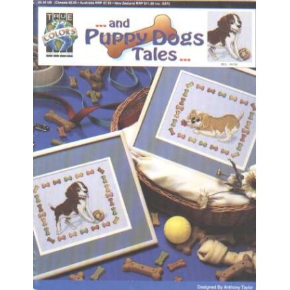 and Puppy dogs tales CrossStitch booklet… designed by Anthony Taylor