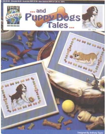 and Puppy dogs tales CrossStitch booklet… designed by Anthony Taylor