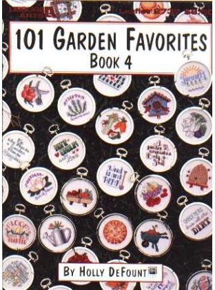 101 Garden favorites book 4, 22 pgs to CrossStitch 2737