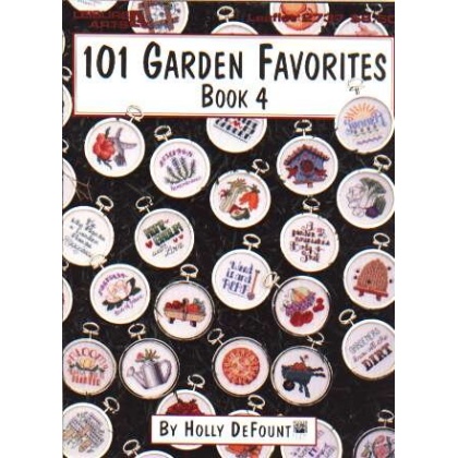 101 Garden favorites book 4, 22 pgs to CrossStitch 2737