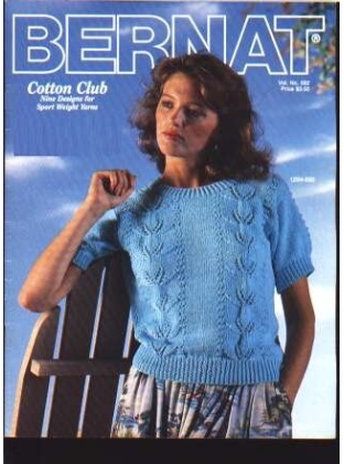 9 designs for sport weight yarns, pullovers 592