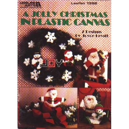 A Jolly Christmas in plastic canvas to CrossStitch 1392