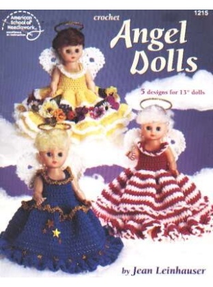 Angel dolls to crochet, 5 designs 1215