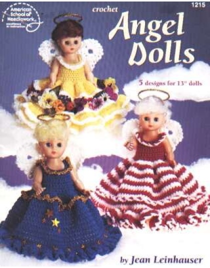 Angel dolls to crochet, 5 designs 1215