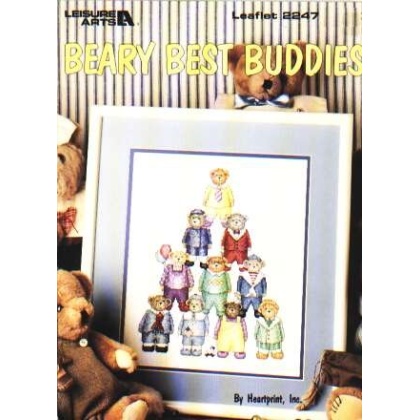 Beary best buddies CrossStitch leaflet, 2247