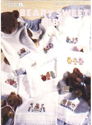 Beary sweet bibs to CrossStitch 2215