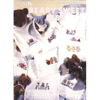 Beary sweet bibs to CrossStitch 2215