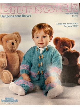 Buttons and bows, 6 head-to-toe outfits for your baby to knit crochet 904