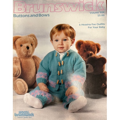 Buttons and bows, 6 head-to-toe outfits for your baby to knit crochet 904