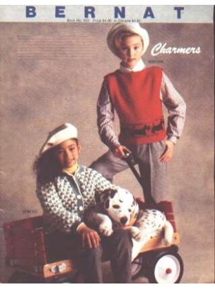 Charmers pullover, cardigan for boys and girls to knit crochet 555