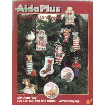 Christmas ornaments #1 with Aida plus 4810