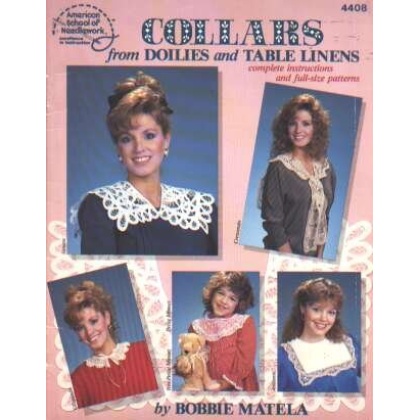 Collars from Doilies and table linens, full size patterns, crochet *last one*