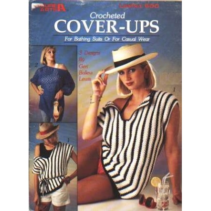 Crocheted cover-ups for bathing suits or casual wear to knit and crochet 600