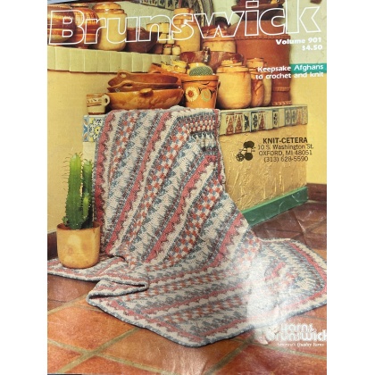 Keepsake afghans to crochet and knit, 5 designs 901