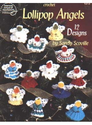 Lollipop angels to crochet, 12 designs 1213