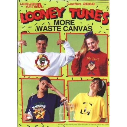 Looney tunes more waste canvas, 21 designs to CrossStitch 2869