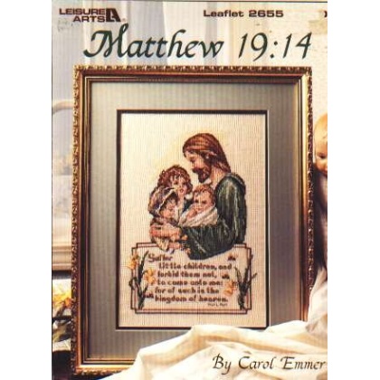 Matthew 19: 14 to CrossStitch 2655