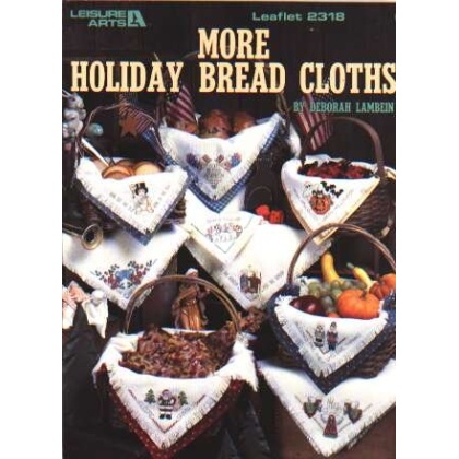 More holiday bread cloths, 9 designs to CrossStitch 2318