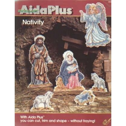 Nativity CrossStitch Aida Plus 4806