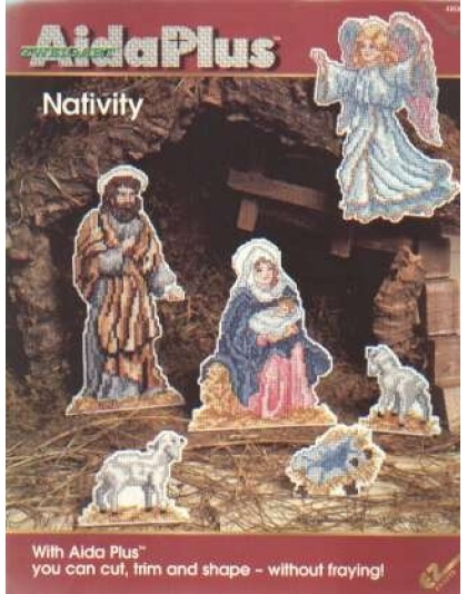 Nativity CrossStitch Aida Plus 4806